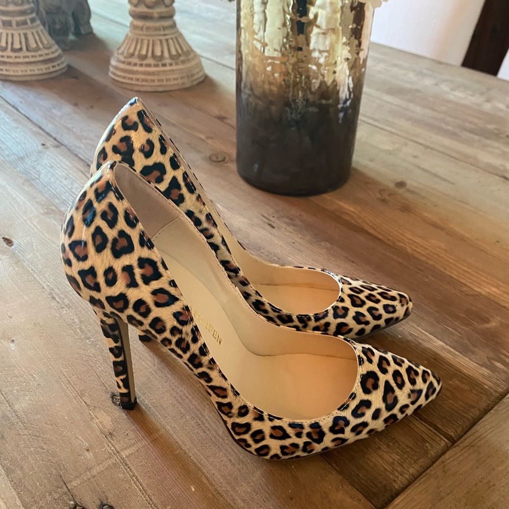 Leopard Print Heels